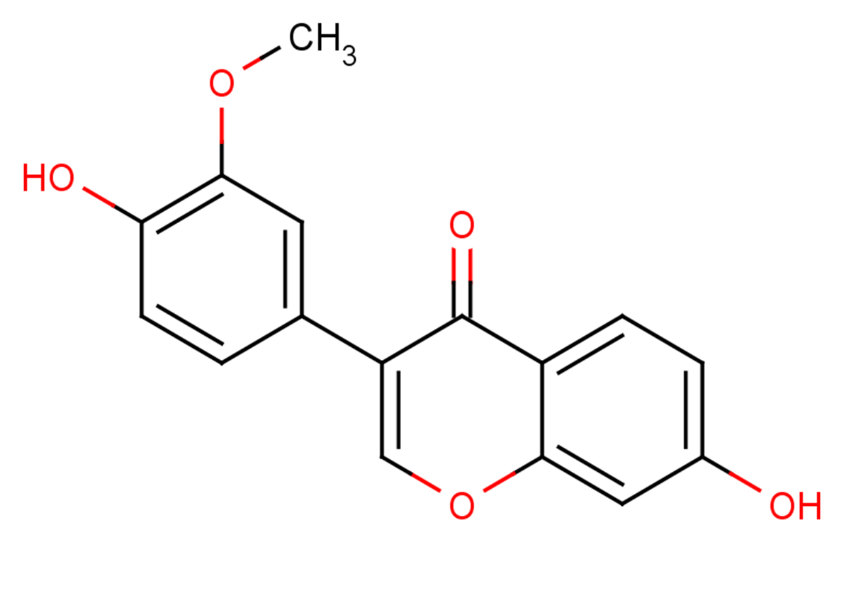 3'-Methoxydaidzein Chemical Structure