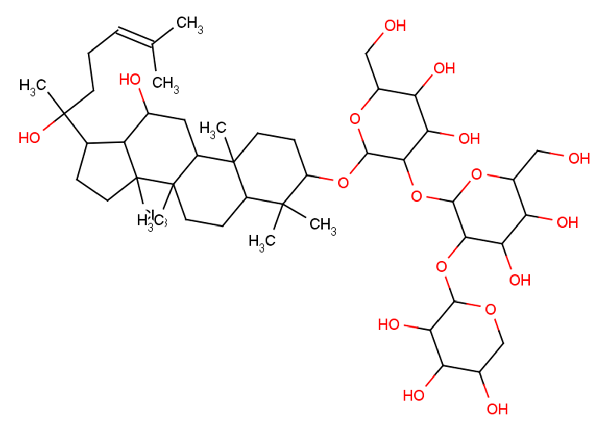 Notoginsenoside Ft1 Chemical Structure