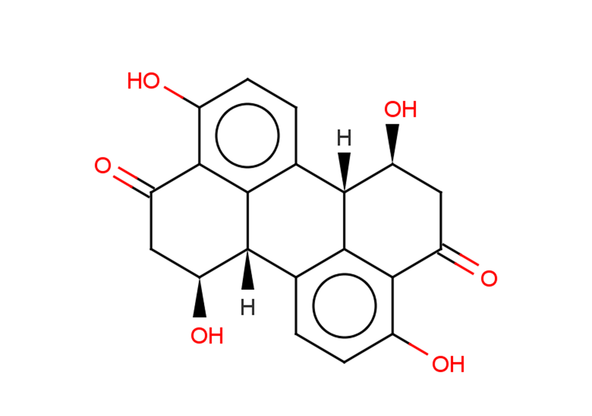 Stemphyperylenol Chemical Structure