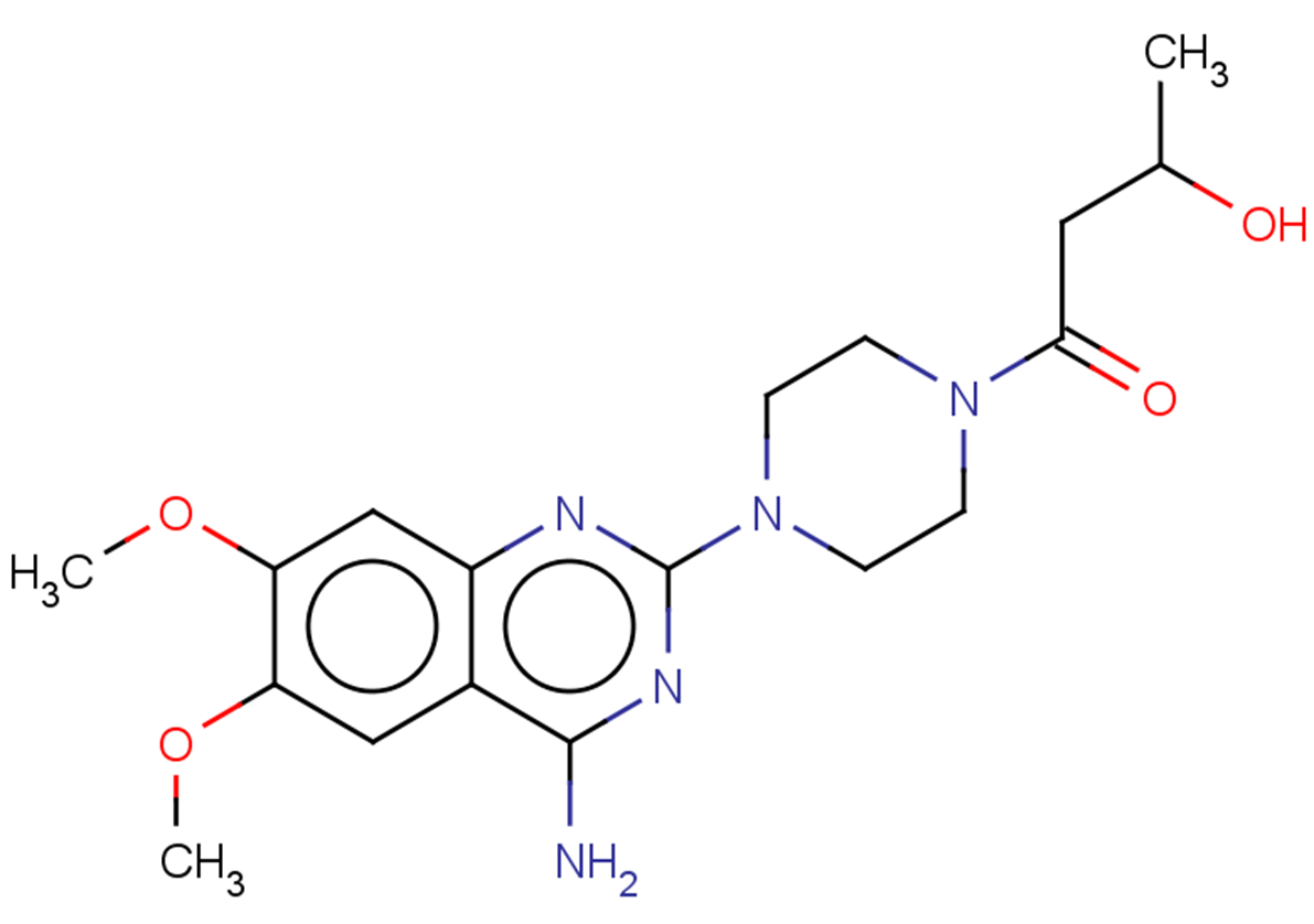 Neldazosin Chemical Structure