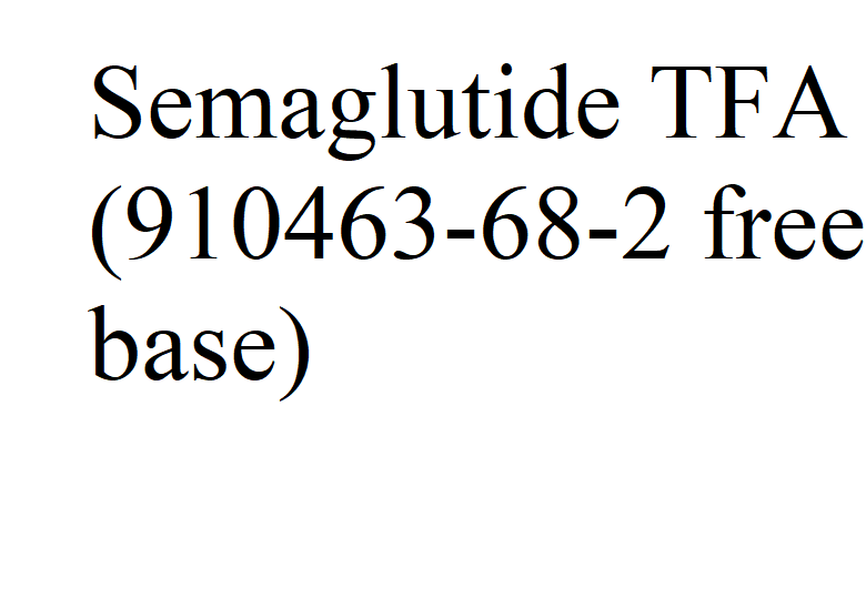 TargetMol Chemical Structure Semaglutide TFA (910463-68-2 free base)