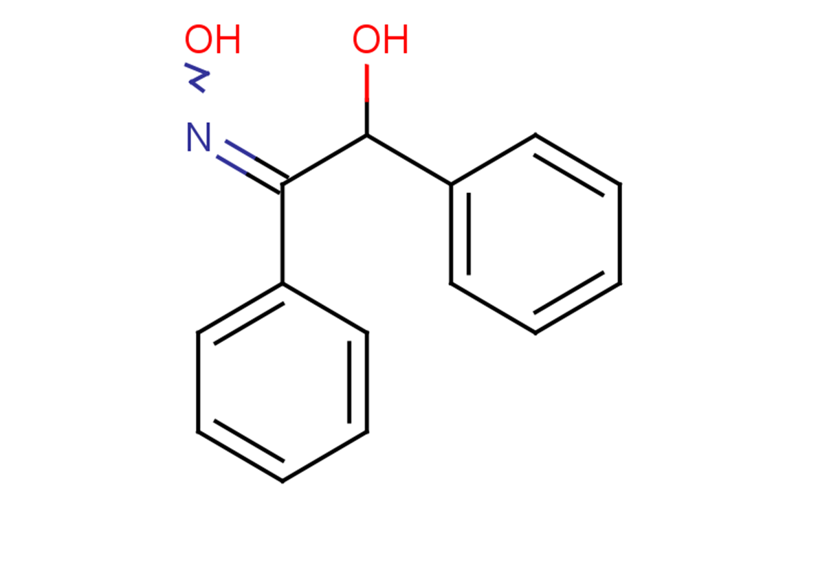 Benzoin oxime Chemical Structure