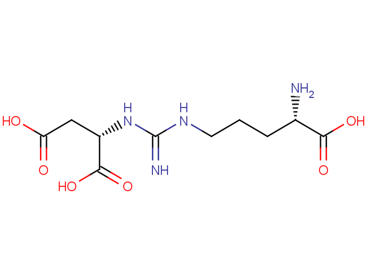 Argininosuccinic acid Chemical Structure