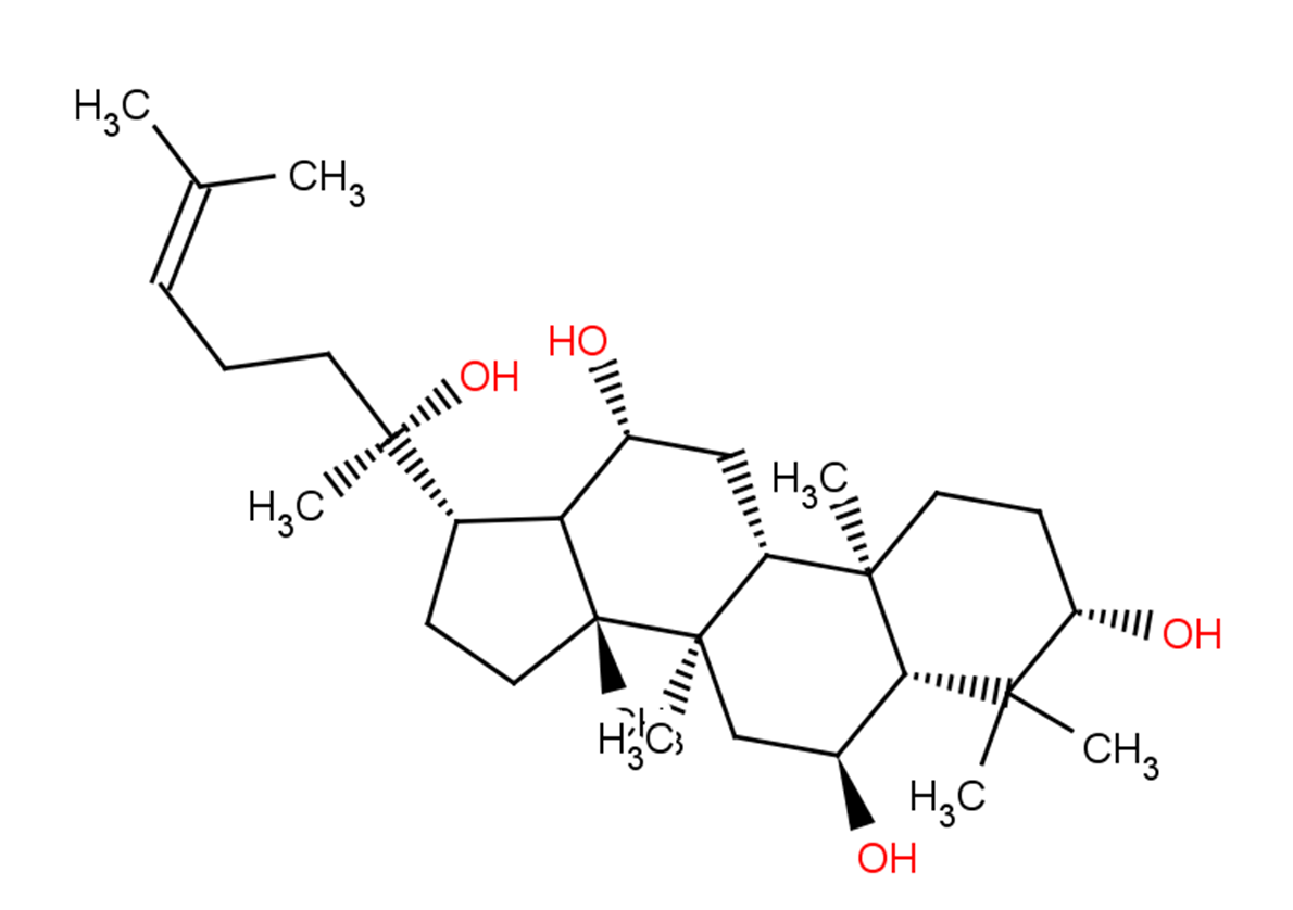 Protopanaxatriol Chemical Structure