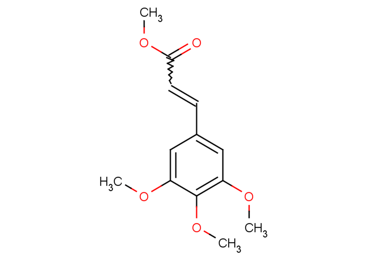 Methyl 3,4,5-trimethoxycinnamate Chemical Structure