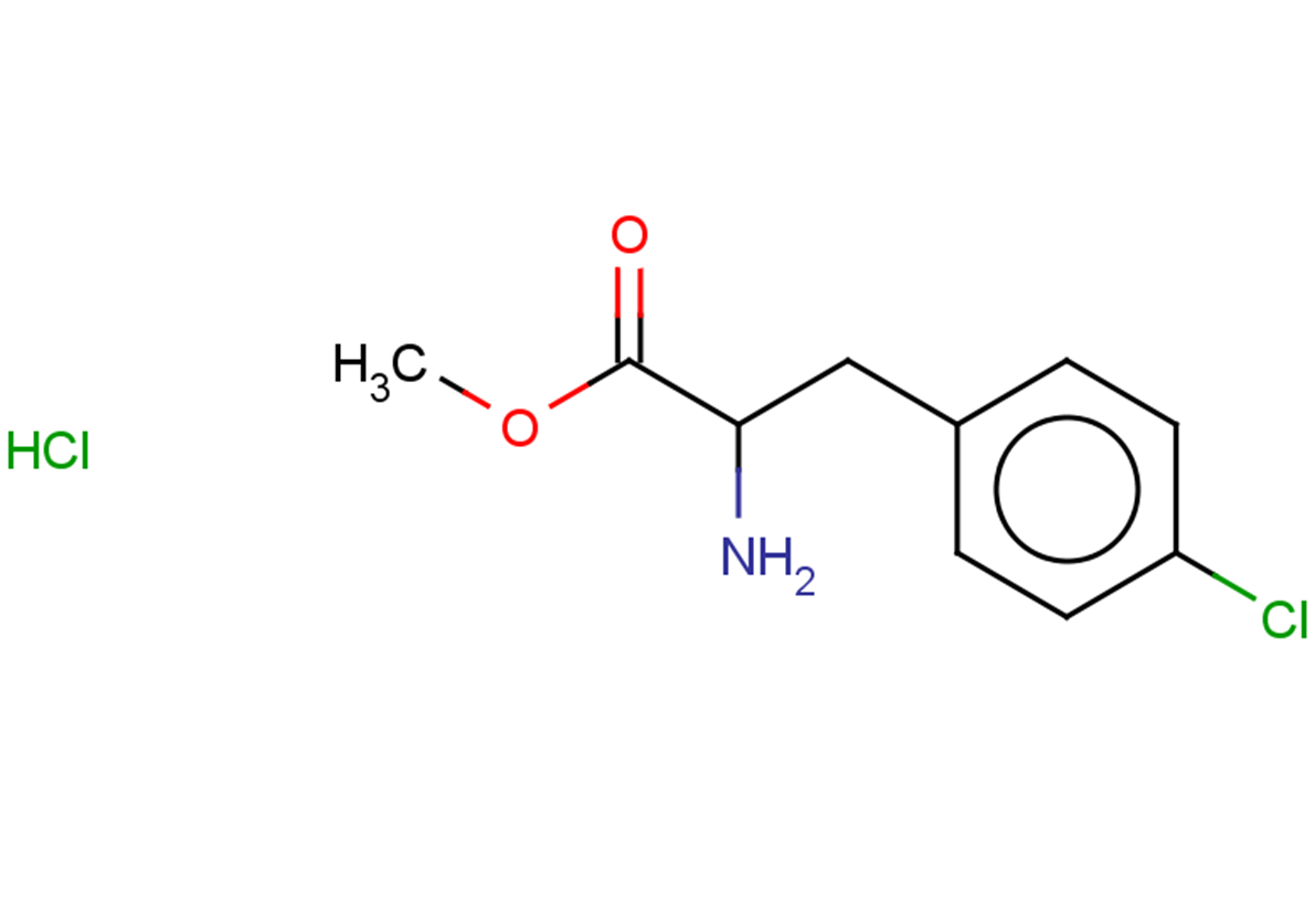 pCPA methyl ester hydrochloride Chemical Structure