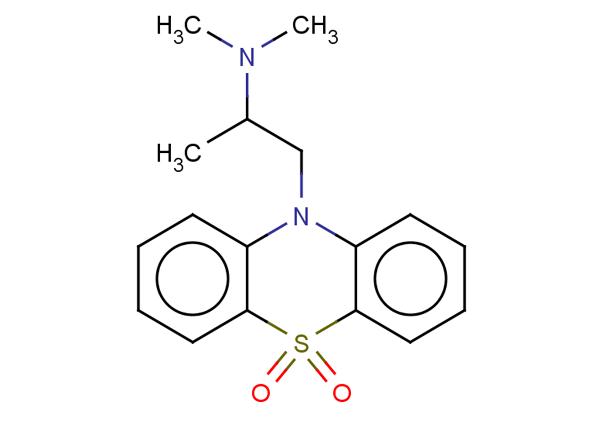 Dioxopromethazine Chemical Structure