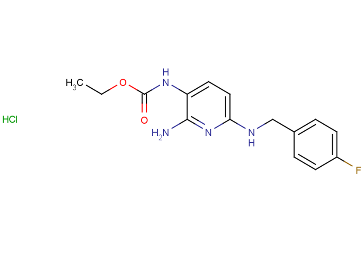 Flupirtine HCl Chemical Structure