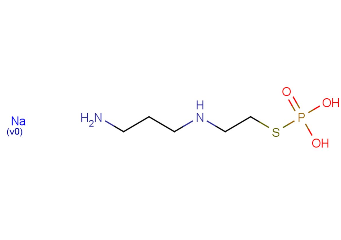 Amifostine sodium Chemical Structure