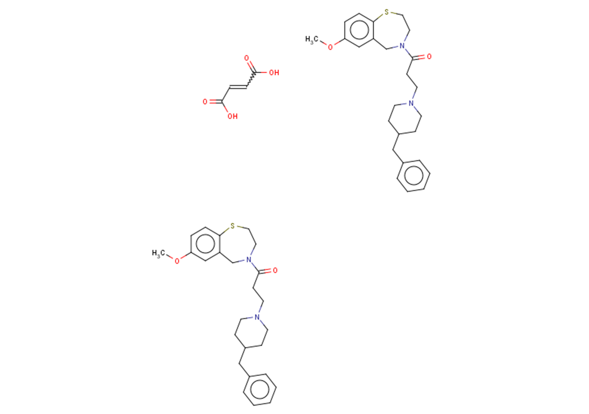 JTV-519 hemifumarate Chemical Structure