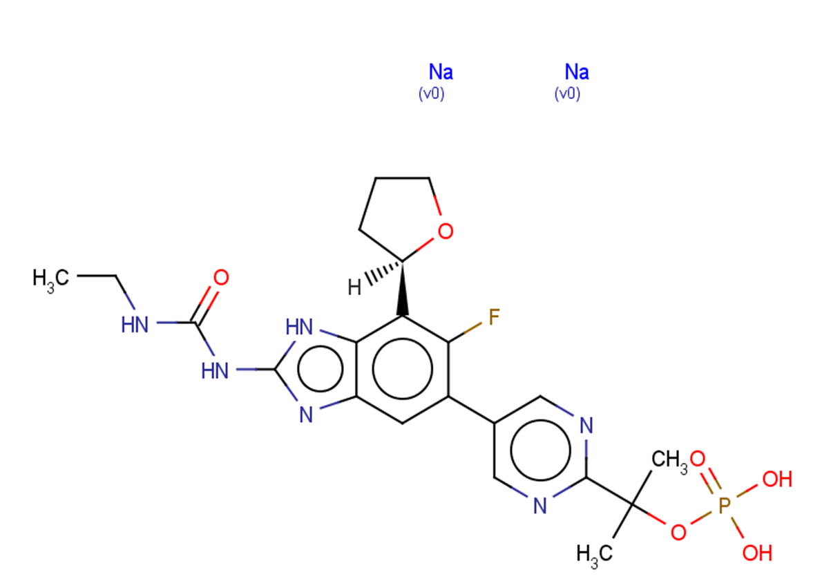 Fobrepodacin disodium Chemical Structure
