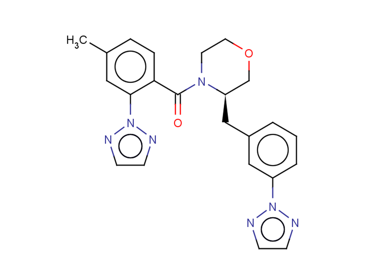 Nivasorexant Chemical Structure