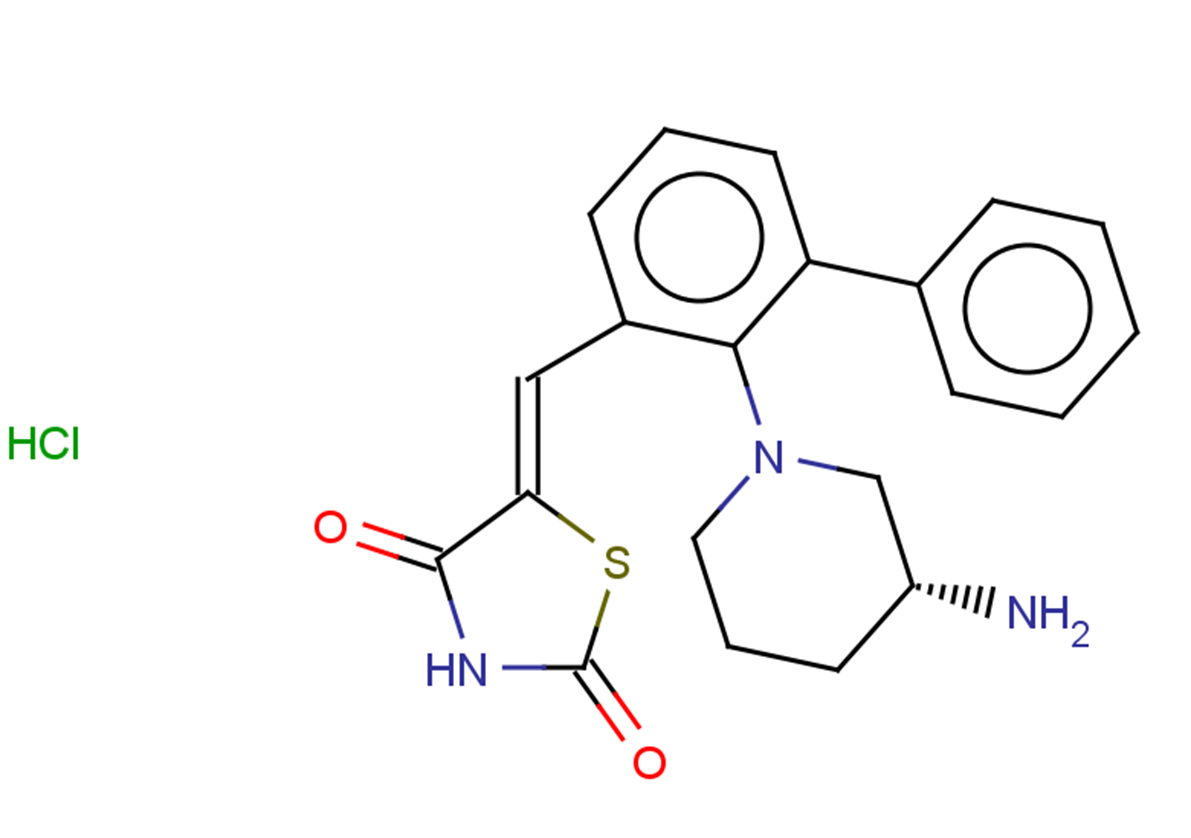 AZD1208 hydrochloride Chemical Structure