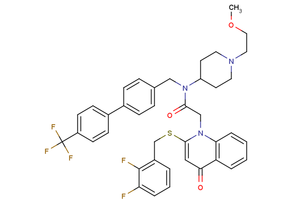 Rilapladib Chemical Structure