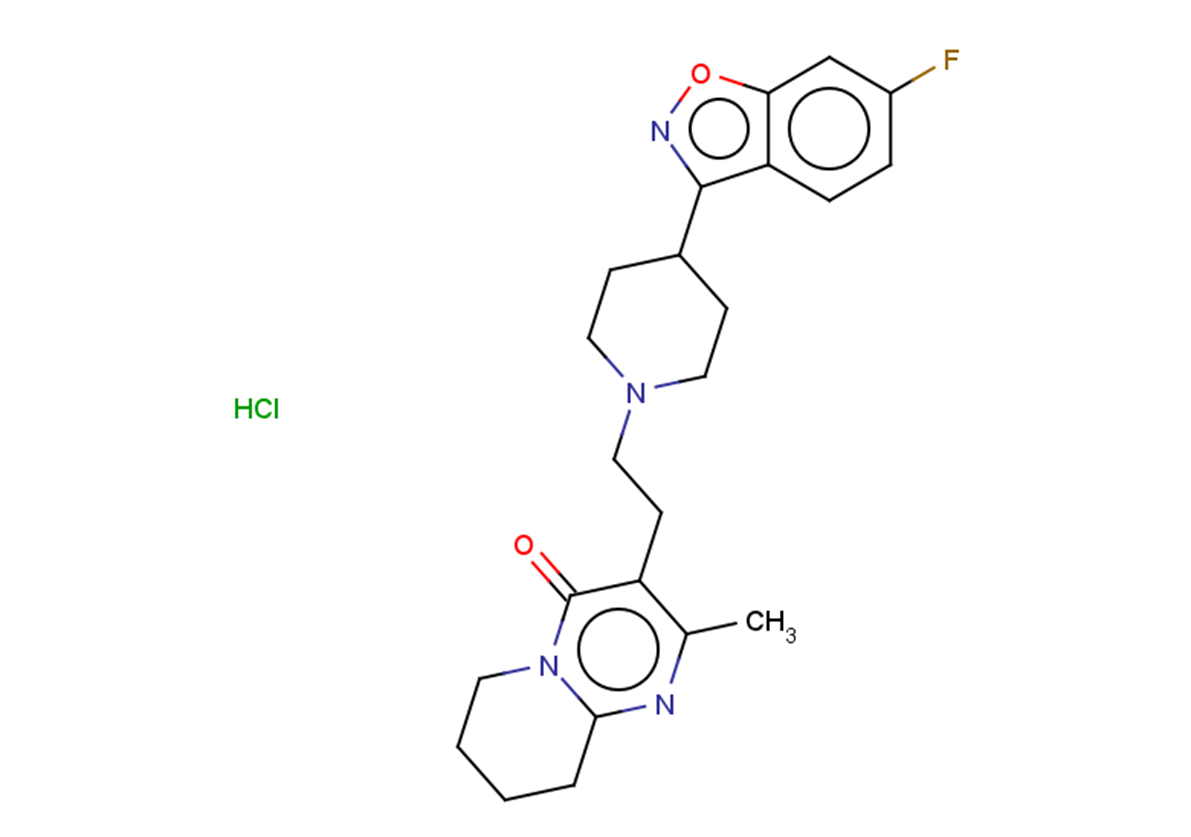 Risperidone hydrochloride Chemical Structure
