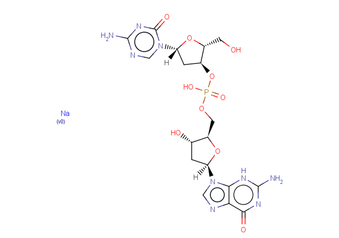 TargetMol Chemical Structure Guadecitabine sodium