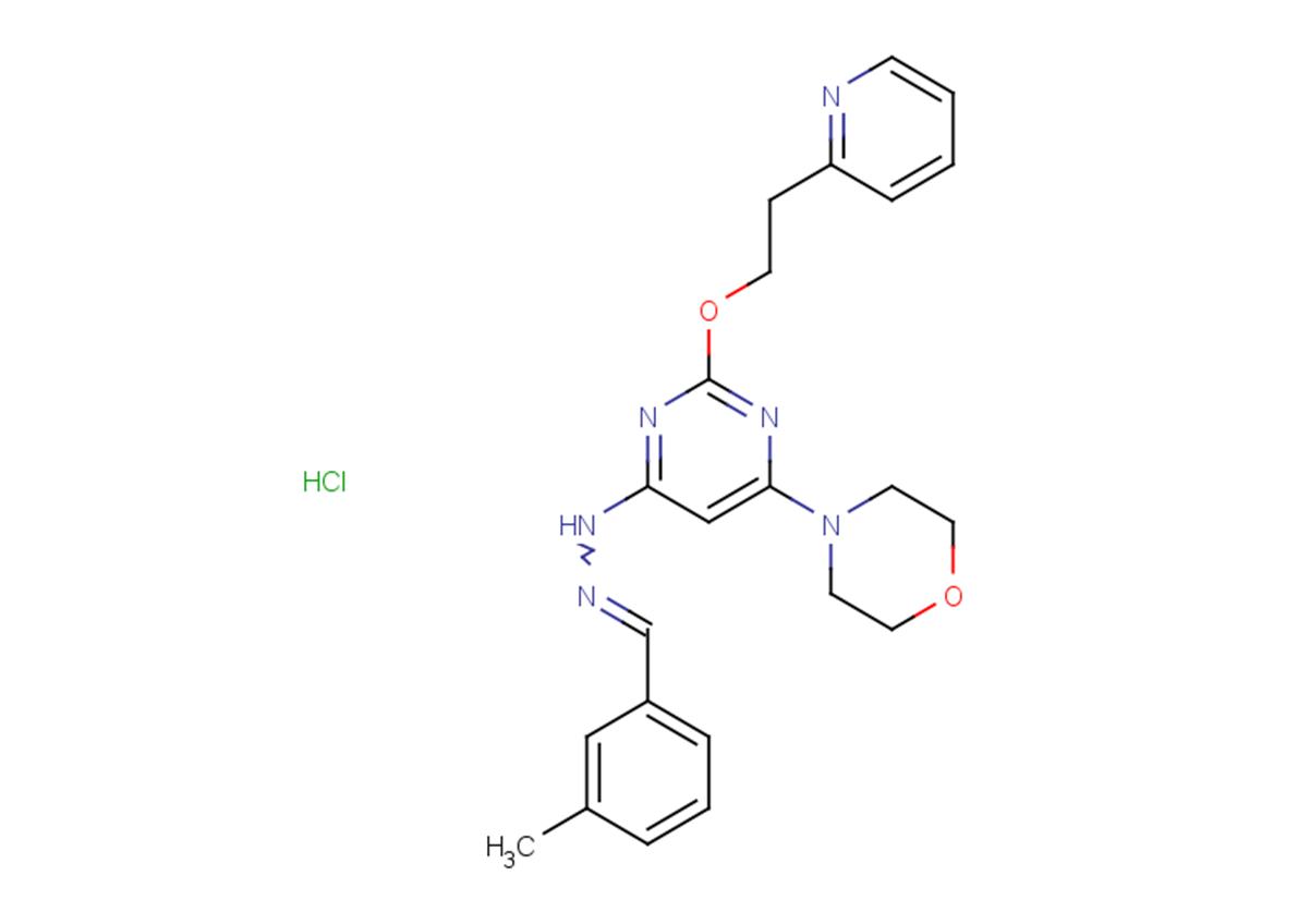 Apilimod HCl Chemical Structure