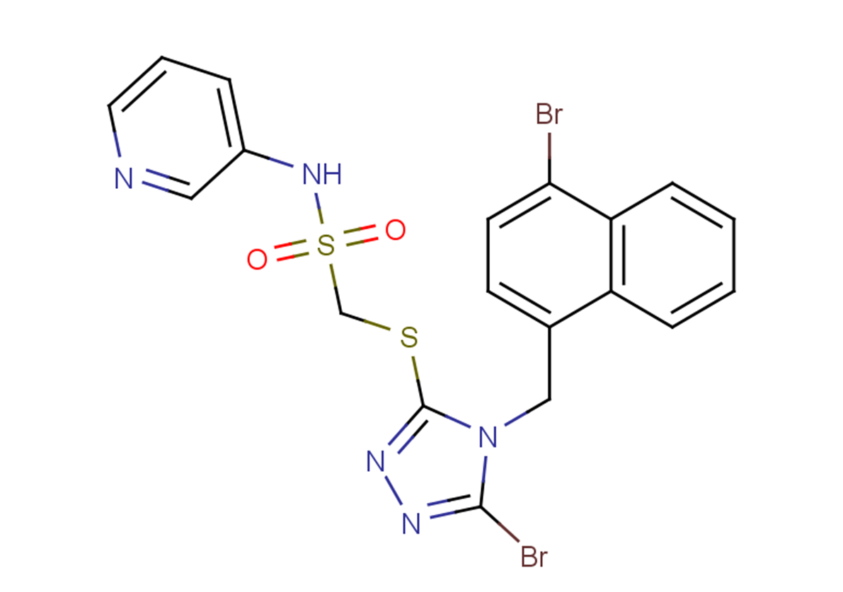 URAT1 inhibitor 1 Chemical Structure