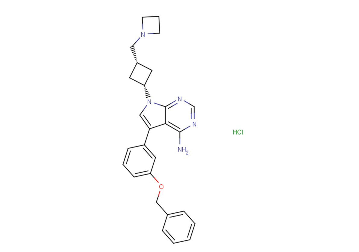 AEW541 HCl Chemical Structure
