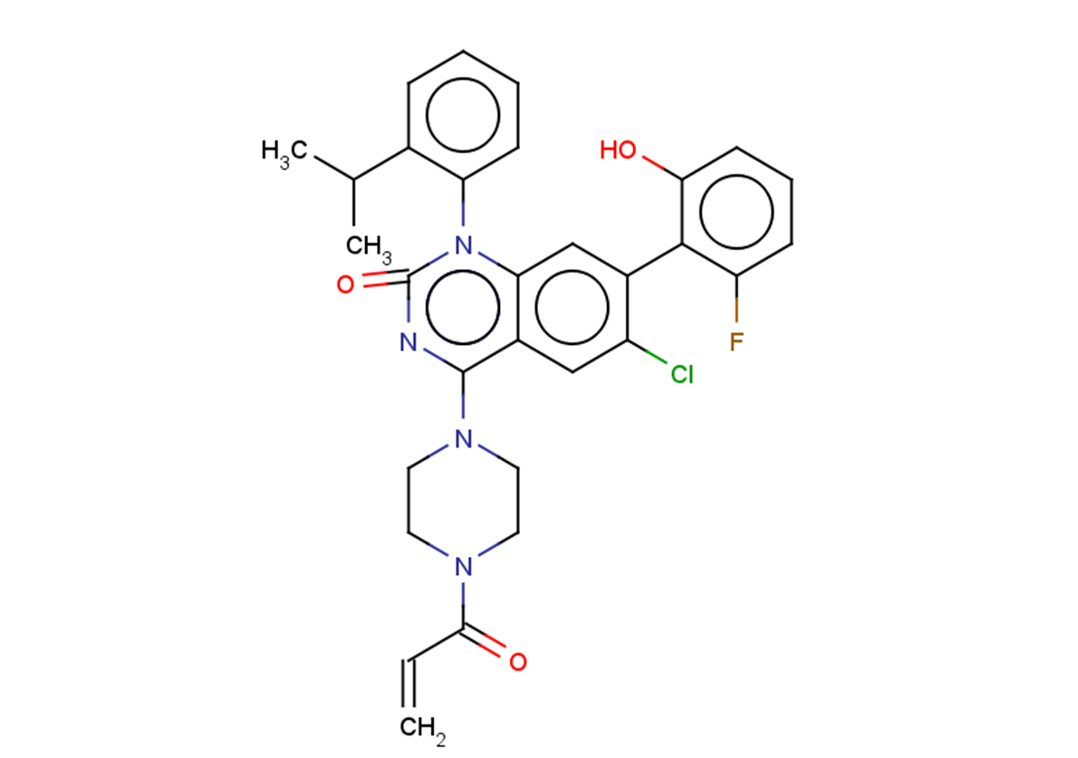 KRAS G12C inhibitor 47 Chemical Structure