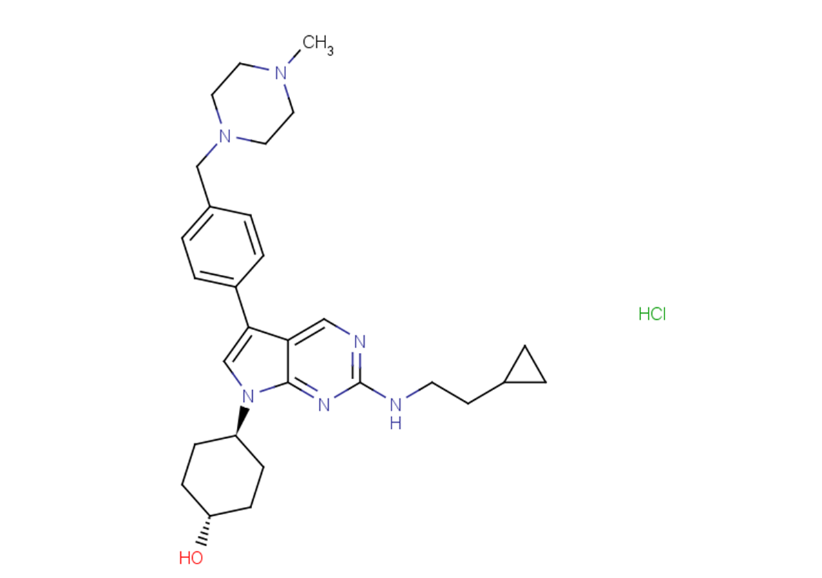 MRX-2843 trihydrochloride Chemical Structure