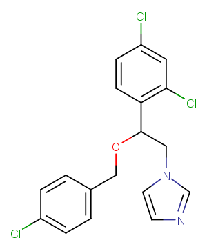 Econazole Chemical Structure