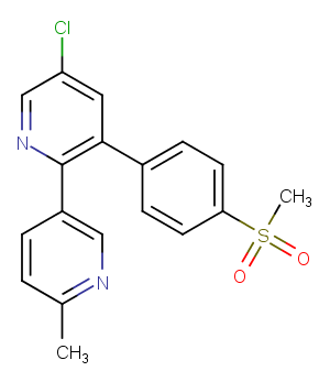 Etoricoxib Chemical Structure