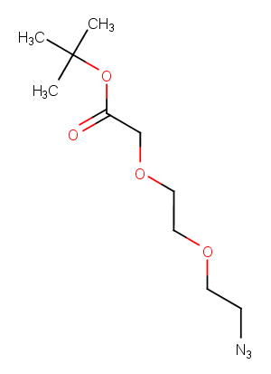 Azido-PEG2-C1-Boc