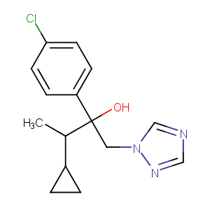 Cyproconazole Chemical Structure