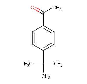 4'-tert-Butylacetophenone Chemical Structure