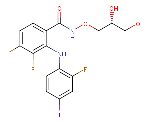 Mirdametinib Chemical Structure