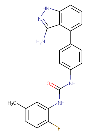 Linifanib Chemical Structure