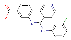 Silmitasertib Chemical Structure