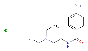 Procainamide hydrochloride Chemical Structure