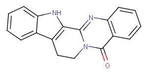 Rutaecarpine Chemical Structure