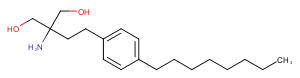 Fingolimod Chemical Structure