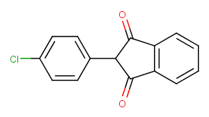 Chlorindione Chemical Structure