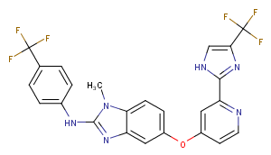 RAF265 Chemical Structure