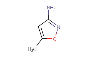 3-Amino-5-methylisoxazole Chemical Structure