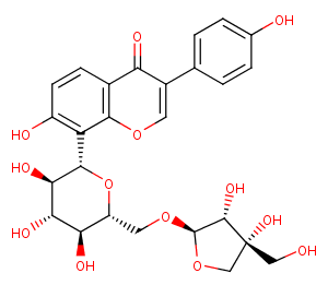 Mirificin Chemical Structure