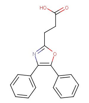 Oxaprozin Chemical Structure