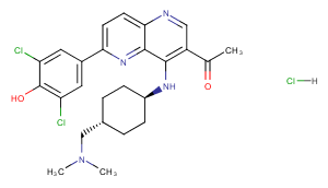 OTSSP167 hydrochloride Chemical Structure