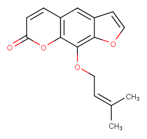 Imperatorin Chemical Structure