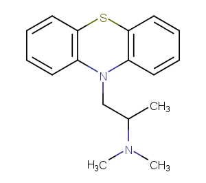 Promethazine Chemical Structure