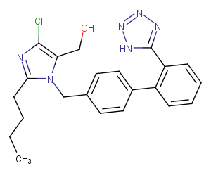 Losartan Chemical Structure