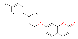 Auraptene Chemical Structure
