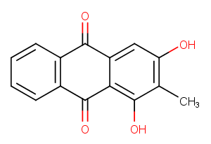 Rubiadin Chemical Structure