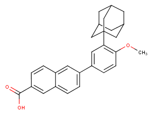 Adapalene Chemical Structure