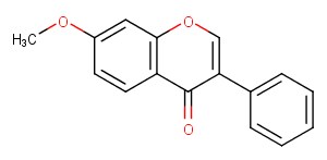 7-Methoxyisoflavone Chemical Structure