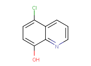 Cloxiquine Chemical Structure